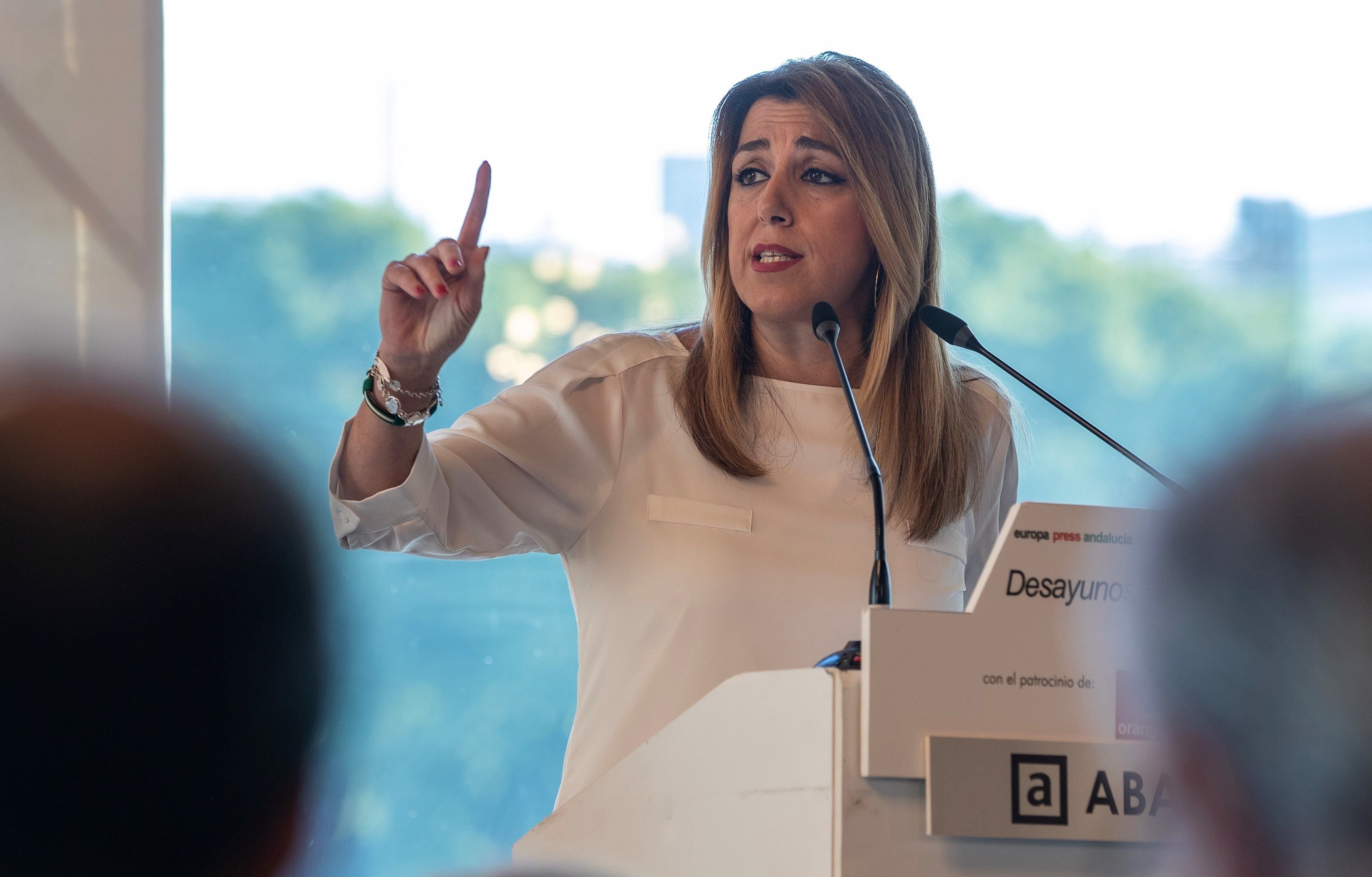Susana Díaz se despide del 2018 advirtiendo de la "amenaza" de Vox