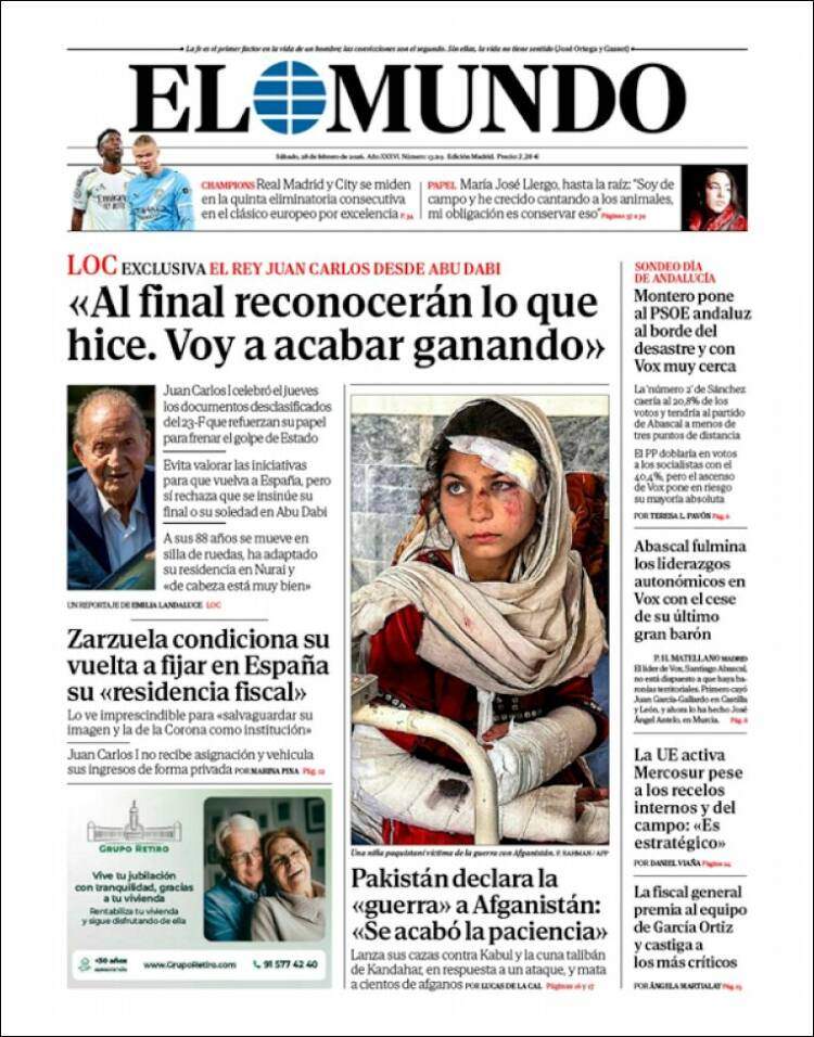 'El Mundo' 28 'El Mundo' 28