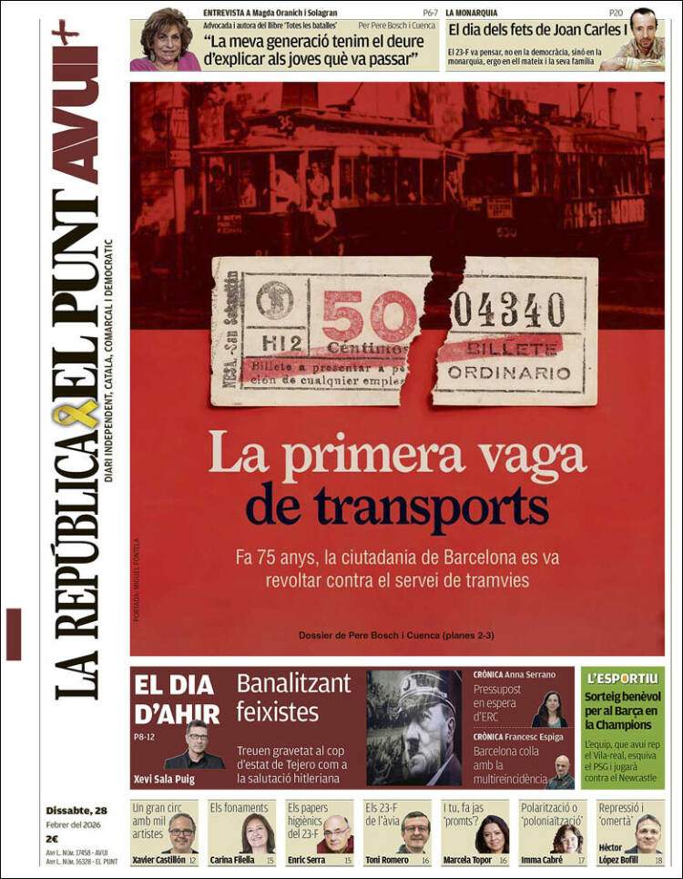 'El Punt Avui' 28 'El Punt Avui' 28