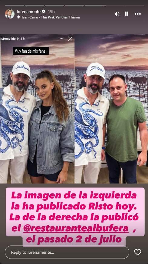 Risto Mejide utilitza la IA per publicar una foto amb una noia / Instagram 