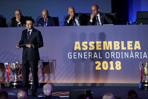 Assemblea Barça Josep Maria Bartomeu   EFE