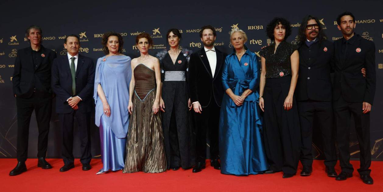 Equip 'Sorda' Eva Libertad Álvaro Cervantes 40 Goya / EP/Alberto Paredes