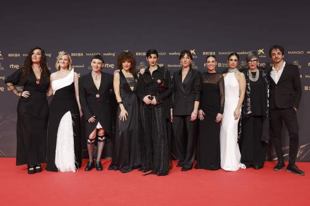 El equipo de 'Flores para Antonio' en los Goya 2026 / Gtres