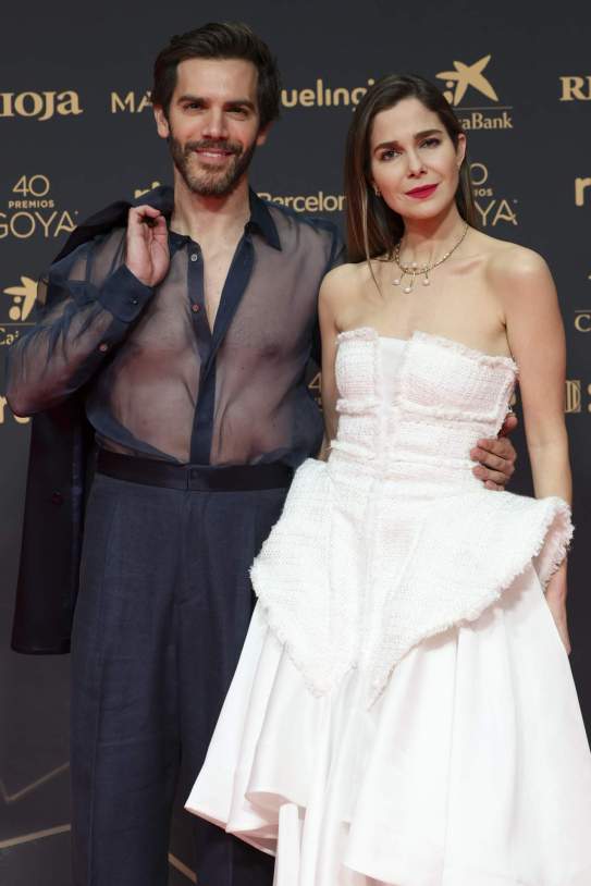 Marc Clotet i Natalia Sánchez als Goya 2026 / Gtres