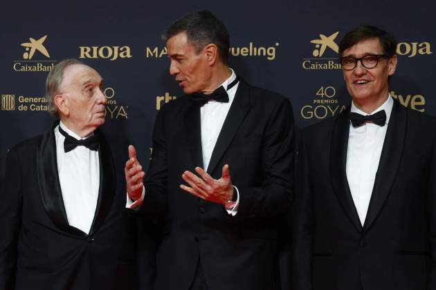 Pedro Sánchez Salvador Illa Goya / EFE/Quique García