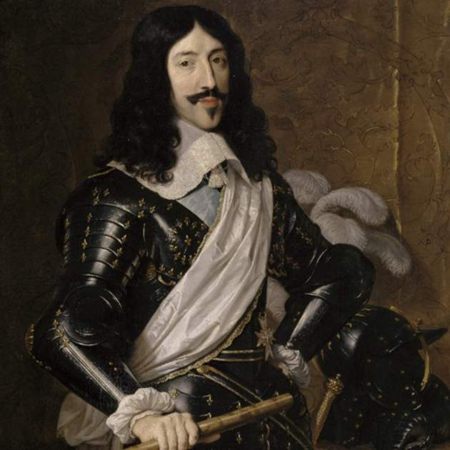 Retrato del rey francés Luis XIII. Fuente: Museo del Prado. Madrid Retrato del rey francés Luis XIII. Fuente: Museo del Prado. Madrid