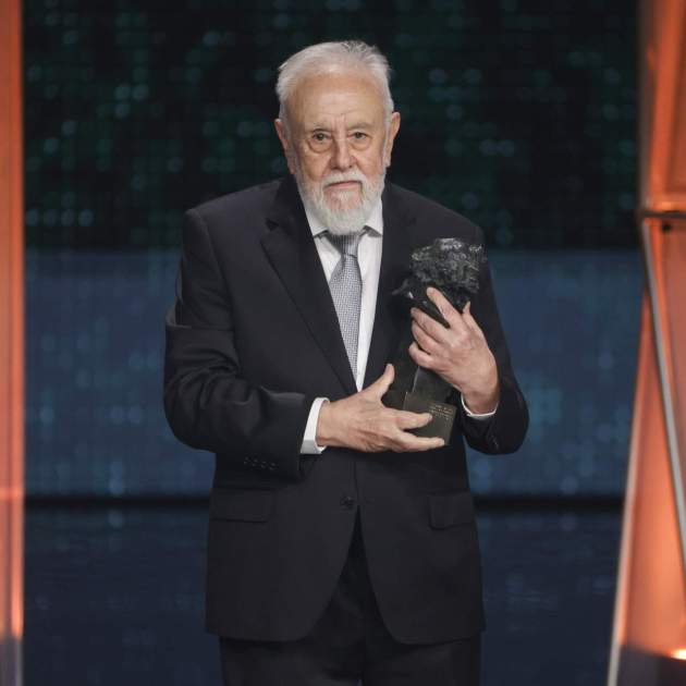 Gonzalo Suarez en rebre el Goya d'Honor / Gtres