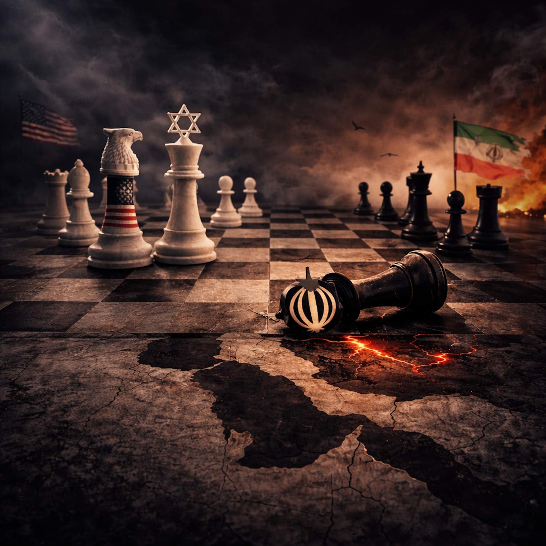 Muerte y destrucción en las portadas de una guerra sin precedentes en Oriente Medio