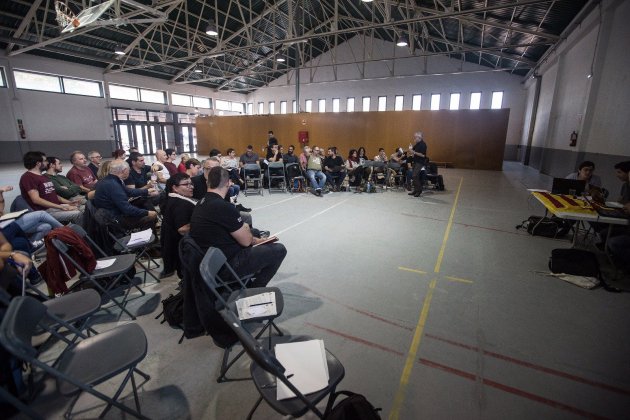 Reunido el consejo político extraordinario de la CUP carles palacio