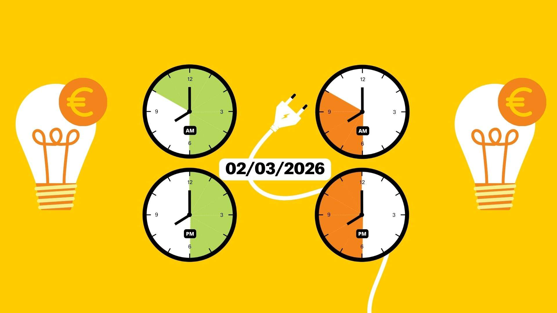 Precio de la luz de hoy, 2 de marzo, por horas: ¿cuándo es más barato poner la lavadora?