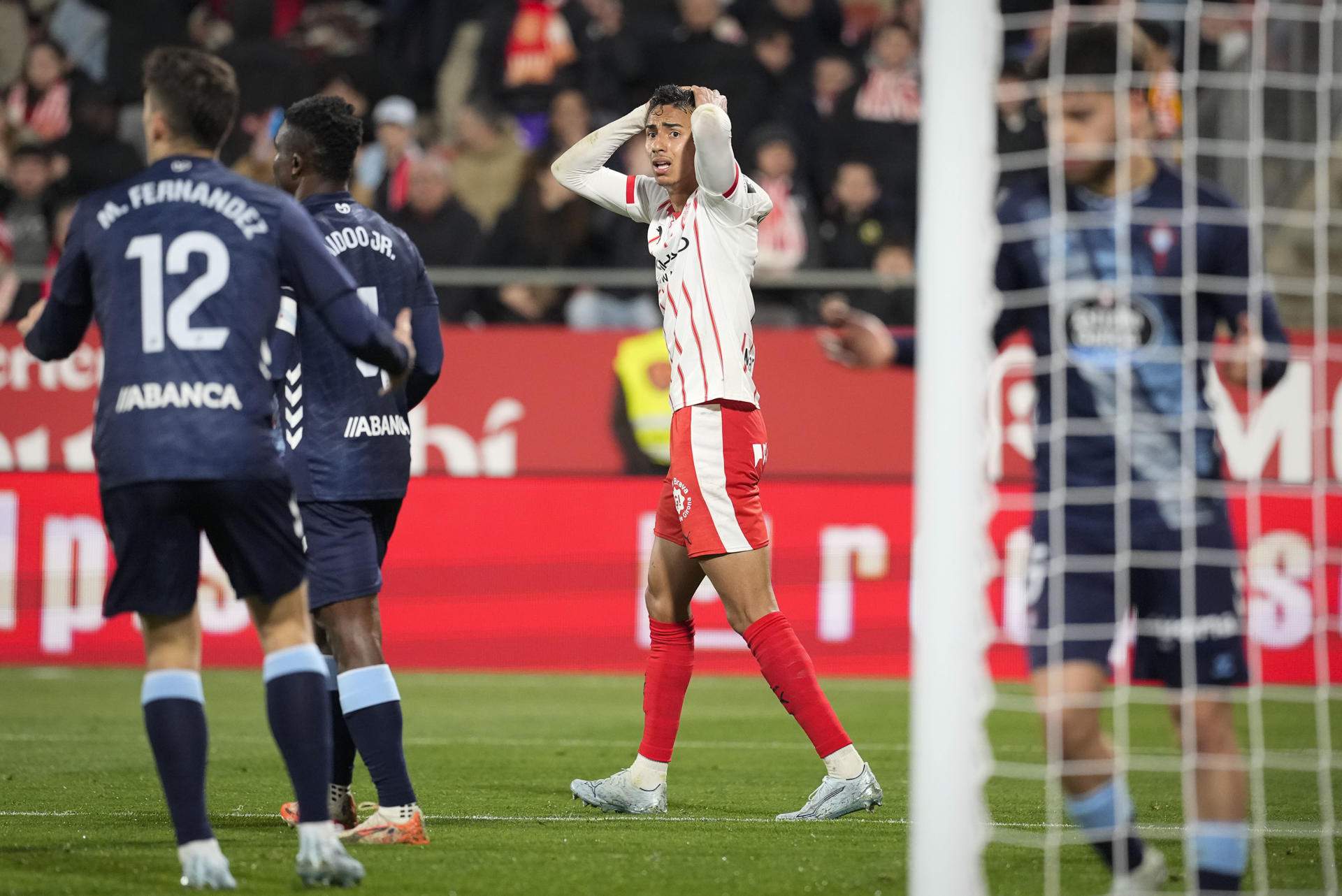 El Girona veu aturada la seva progressió en caure contra un Celta que somia en gran (1-2)