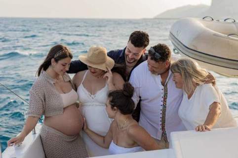 La Gessamí Caramés, amb la seva família IG