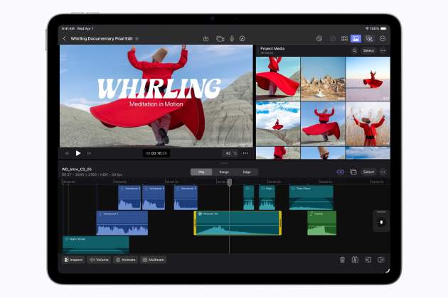Apple iPad Air M4 Final Cut Pro Apple iPad Air M4 Final Cut Pro