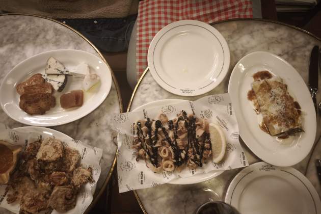 Los platillos del Café de la Academia