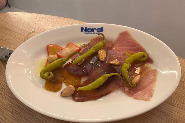 Embutidos de mar de la Taberna Nardi. / Foto: Emma Porta