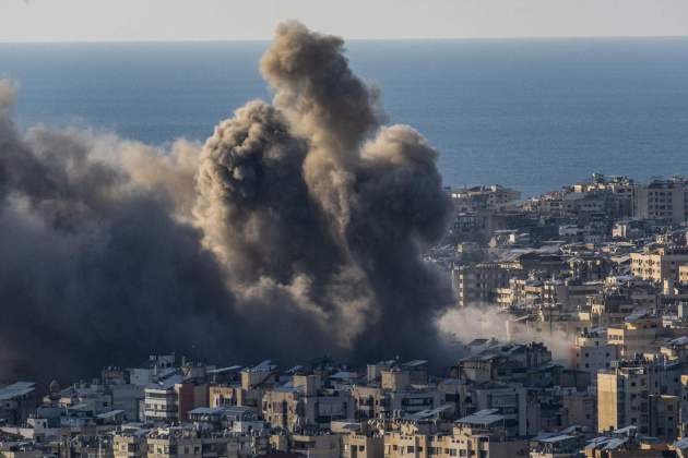 Atacs Israel al sud de Beirut Efe