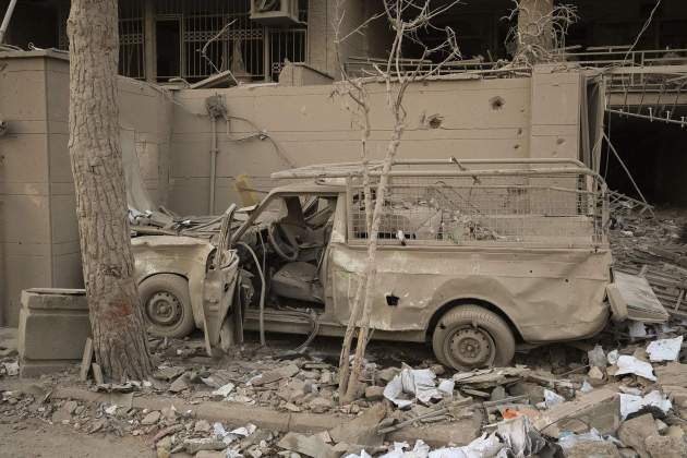 Efectes atac Estats Units Israel a l'est de Teheran Efe