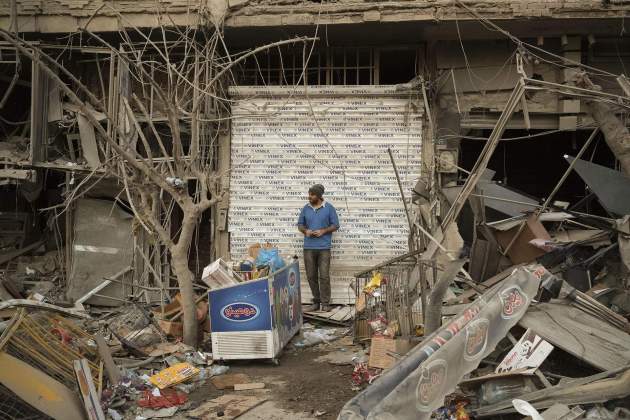 Efectes atac Estats Units Israel a l'est de Teheran Efe