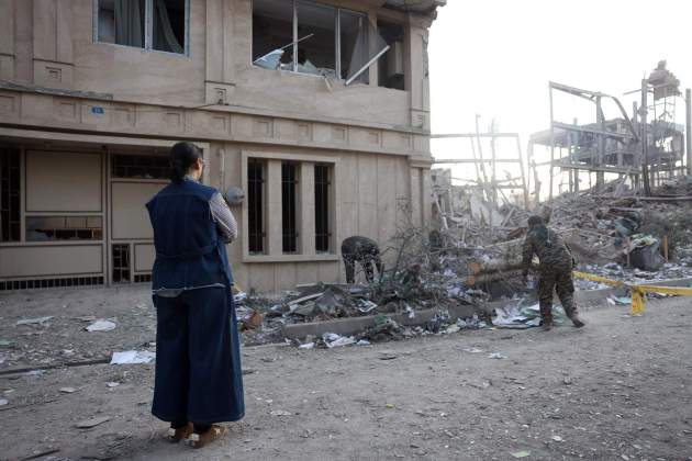 Efectes atac Estats Units Israel a l'est de Teheran Efe