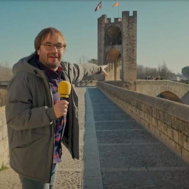 Quim Masferrer en Besalú 3Cat