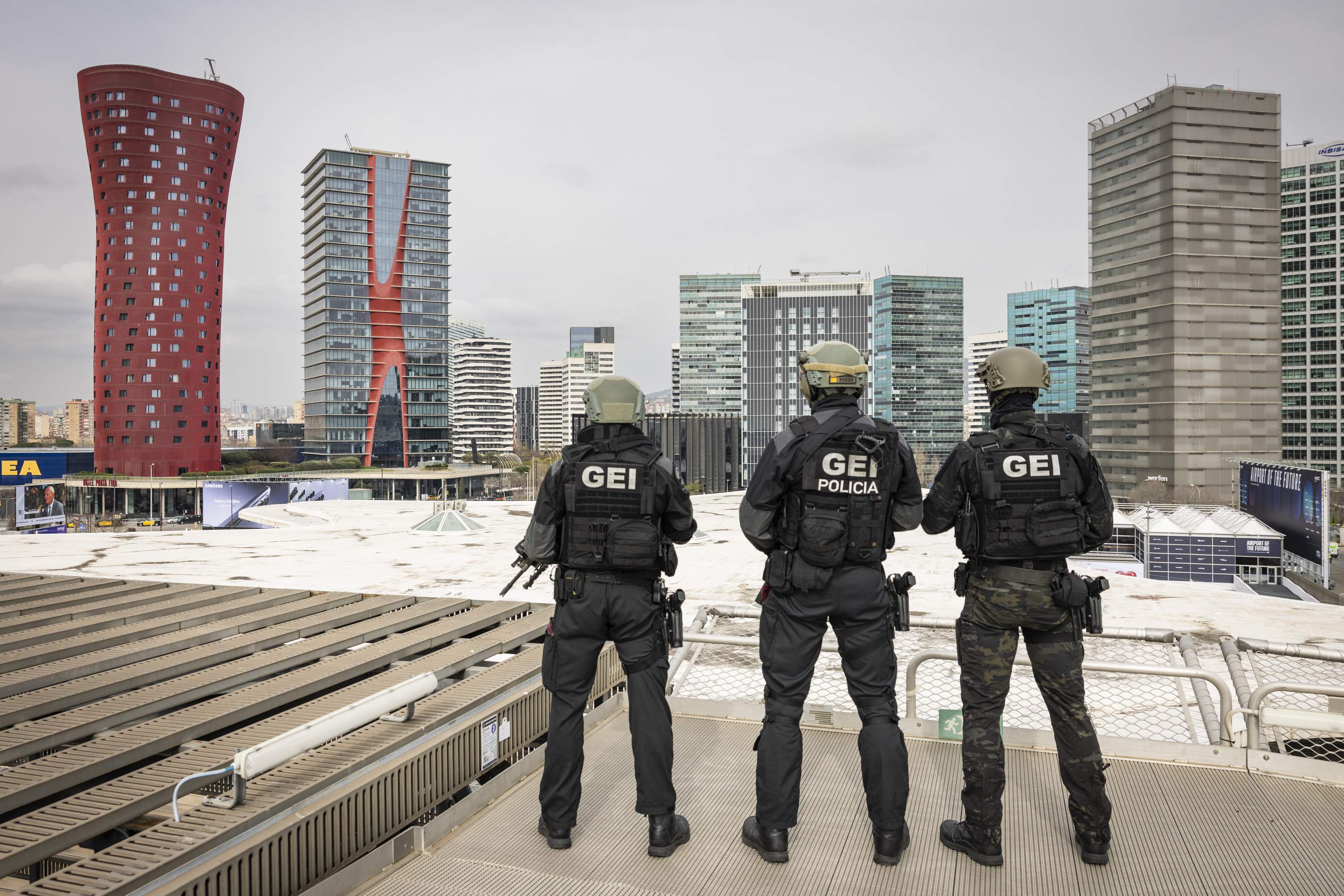 Mobile World Congress 2026, mossos esquadra GEI / Foto: Carlos Baglietto