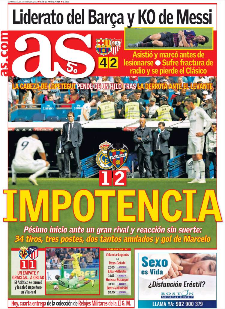 As Portada 21 10 2018 As Portada 21 10 2018