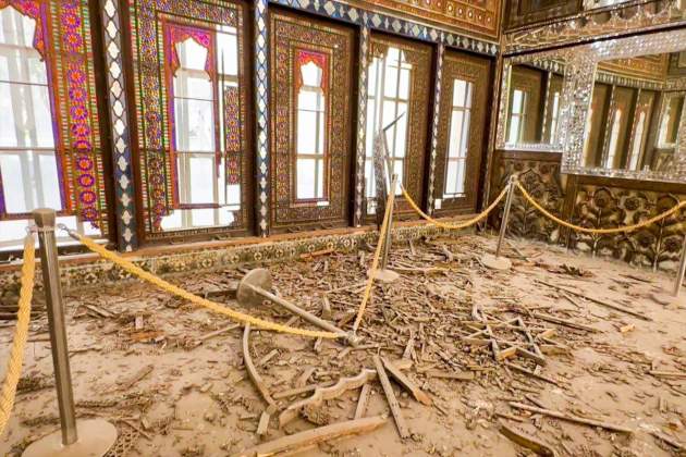 Danys palau Golestan / EP Tasnimnews/Zuma Press