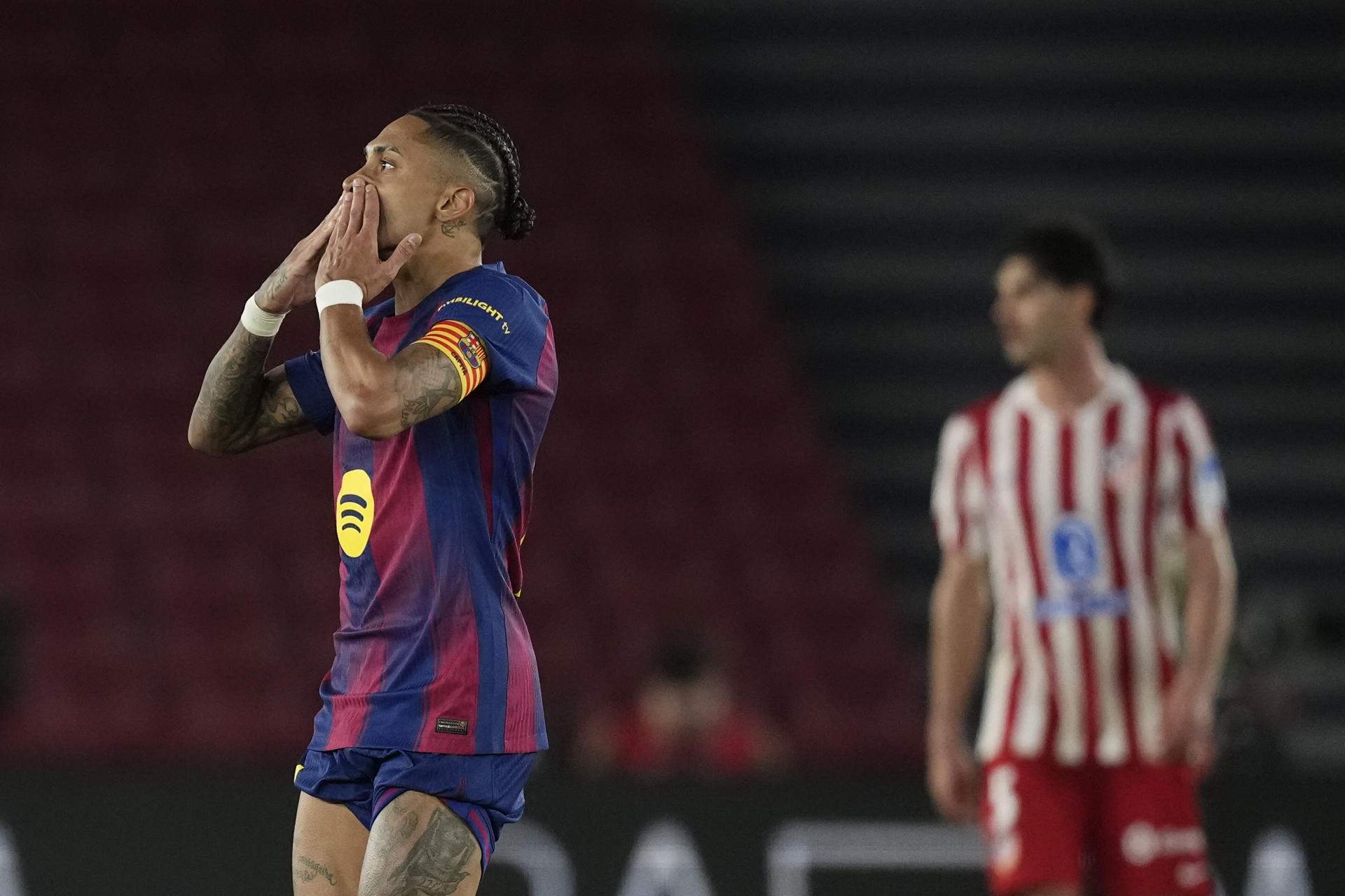 Un Barça orgulloso muere en la orilla ante el Atlético (3-0) y pierde la corona de la Copa