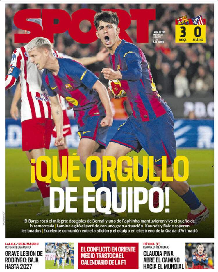 Portada Sport 04 04 2026 Portada Sport 04 04 2026