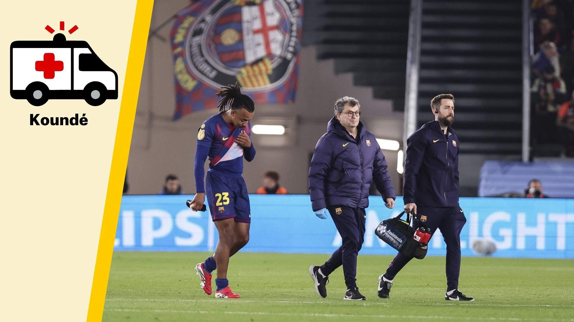Lesión de Koundé: qué le pasa, qué lesión tiene y cuánto tiempo estará de baja con el Barça