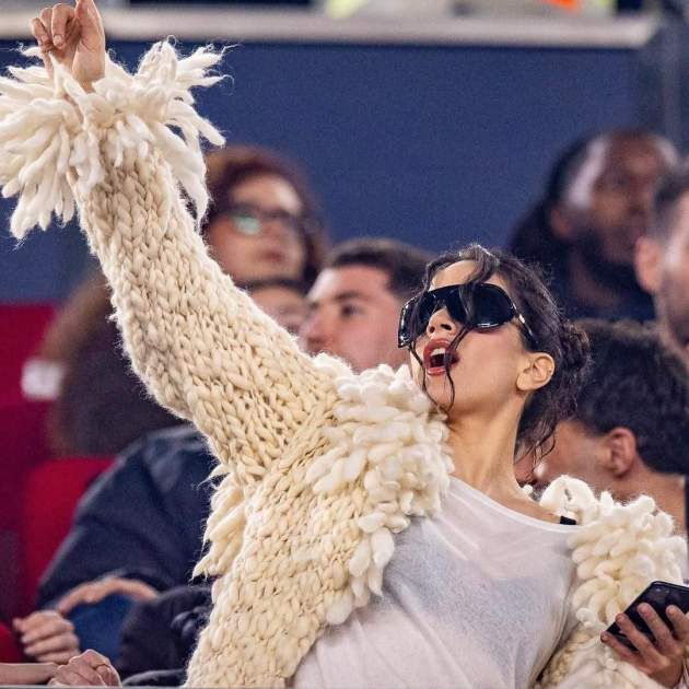 Rosalía al Camp Nou / Instagram