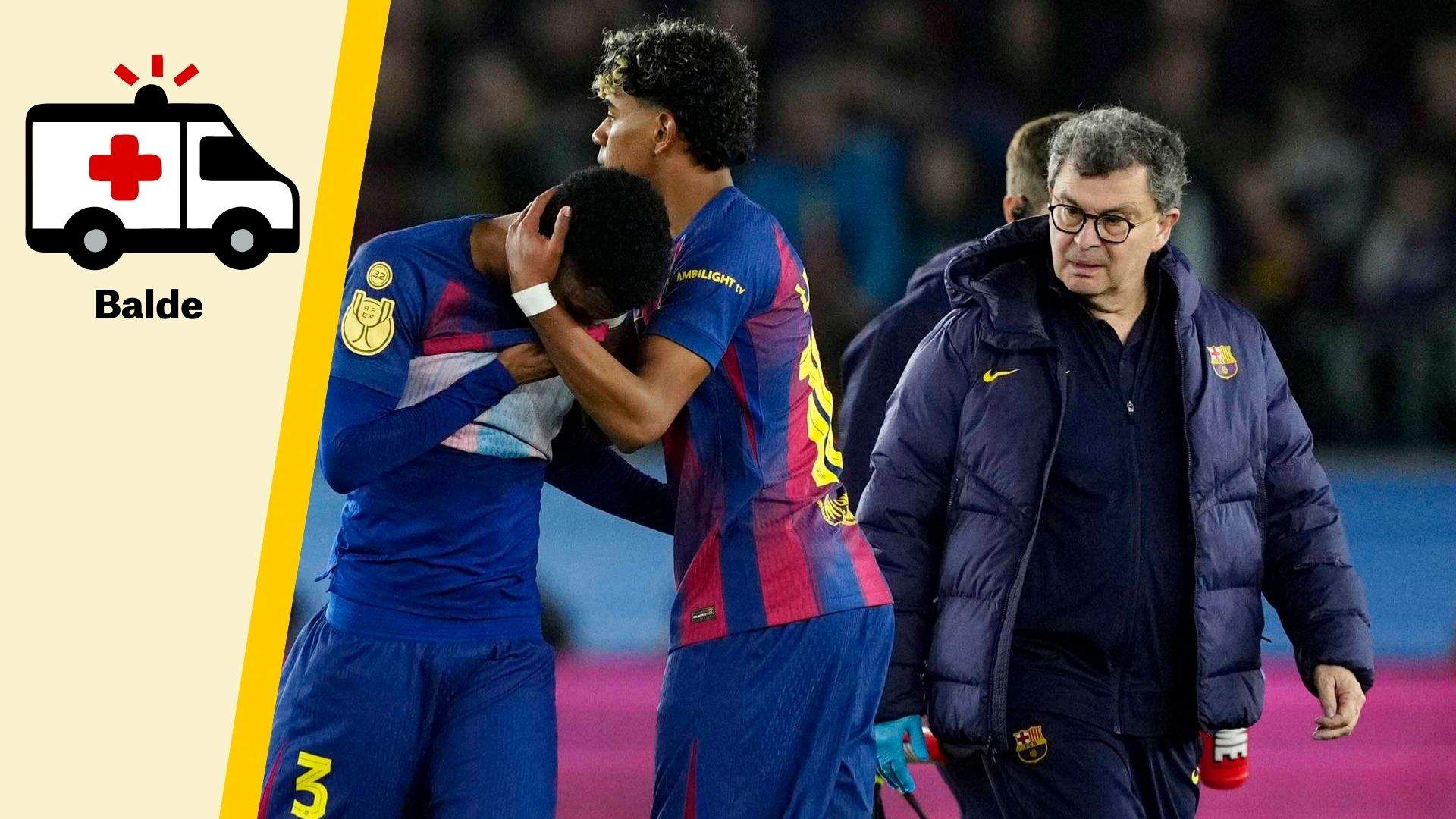 Lesión de Balde: qué le pasa, qué lesión tiene y cuánto tiempo estará de baja con el Barça