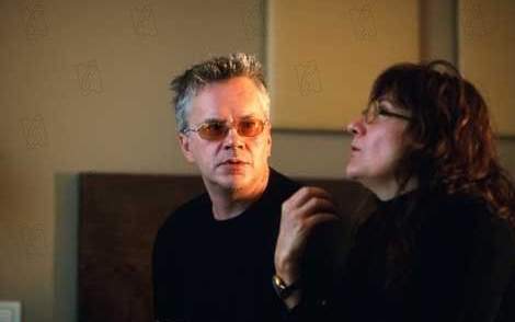 Isabel Coixet, amb Tim Robbins a 'La vida secreta de las palabras'