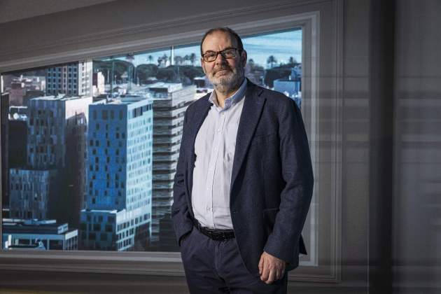 Entrevista Òscar Escudé, presidente plataforma por la lengua / Foto: Carlos Baglietto