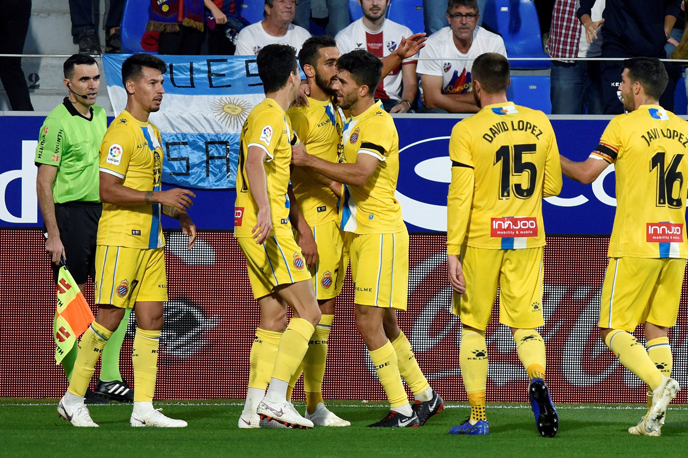 Borja Iglesias impulsa un Espanyol de Champions (0-2)