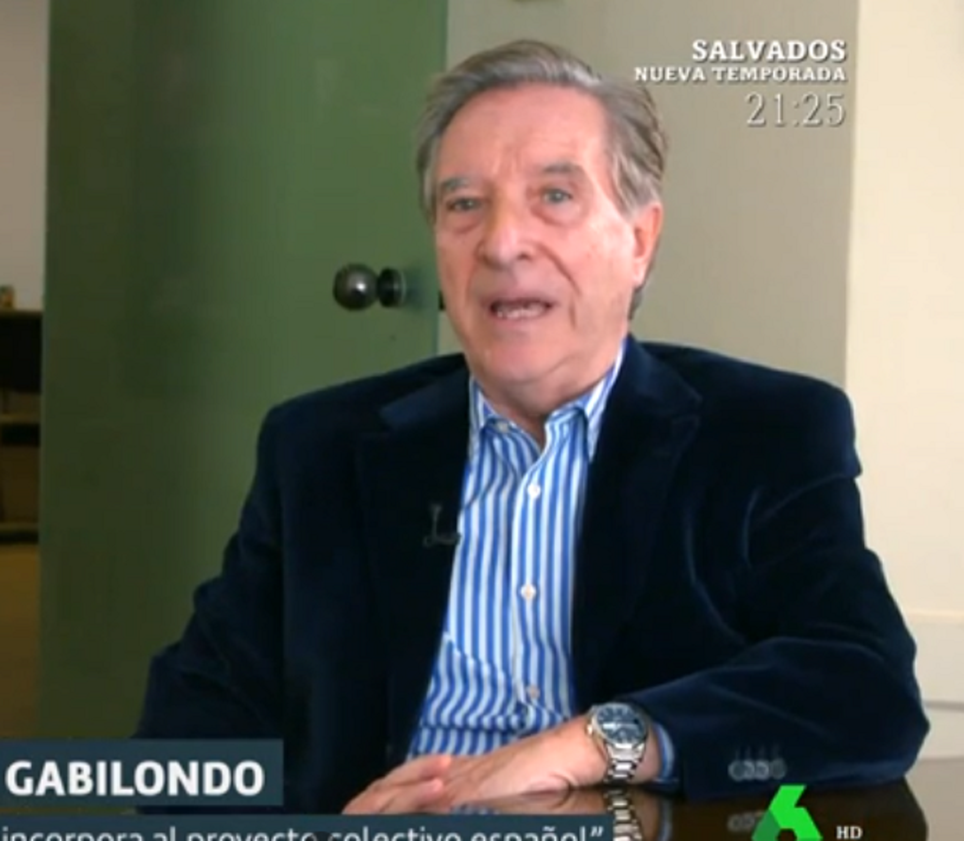 Gabilondo, preocupado: "La justicia será severa con los dirigentes independentistas"
