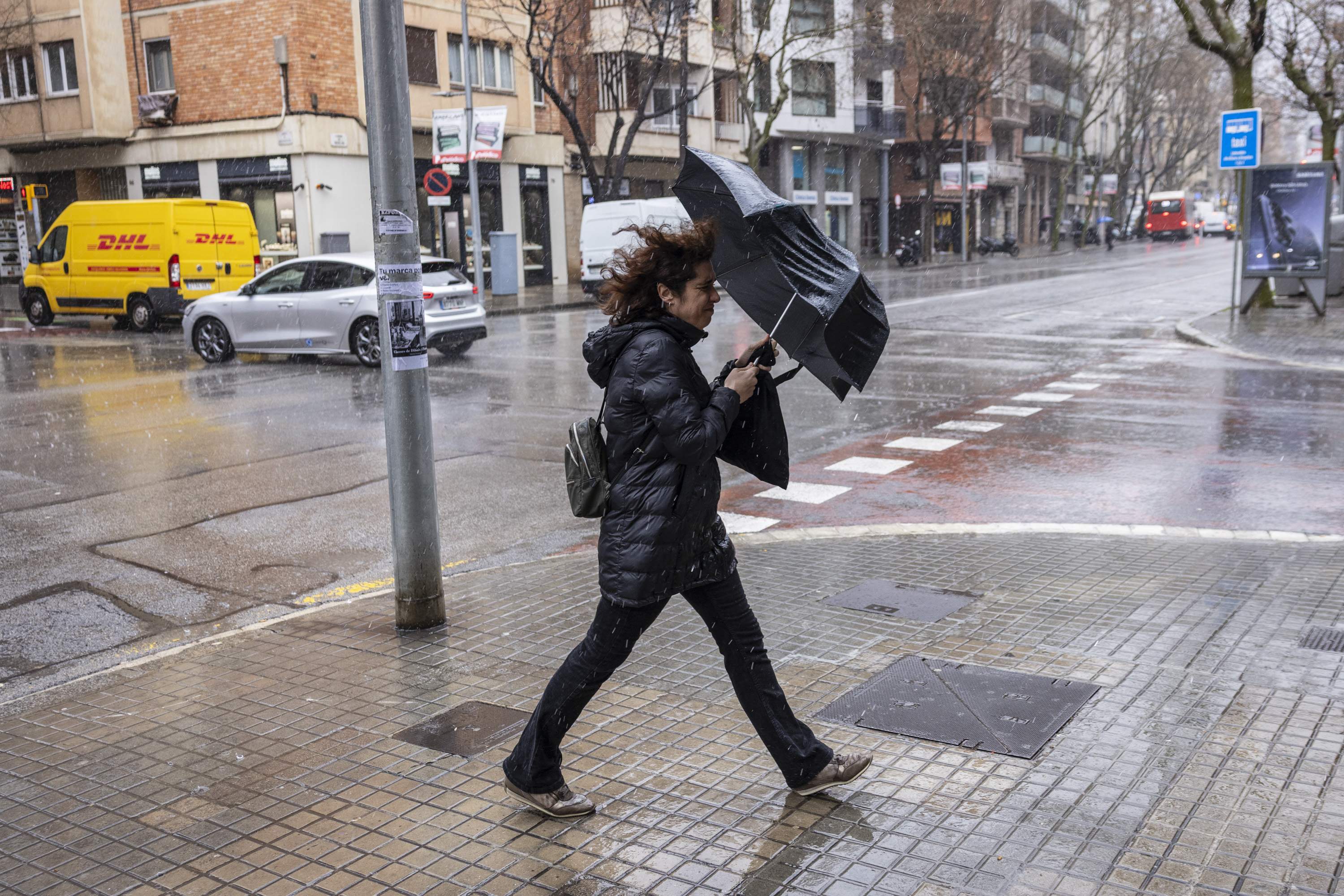 Aviso de peligro muy alto en Osona por tiempo violento