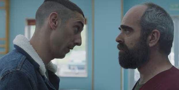 Enric Auquer i Luis Tosar a 'Quien a hierro mata'