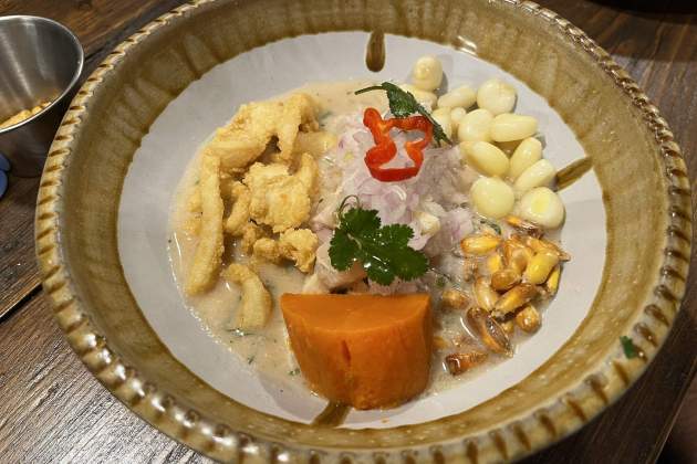 Cebiche carretillero del restaurante Mercado Central. / Foto: Oriol Foix Duaigües Cebiche carretillero del restaurante Mercado Central. / Foto: Oriol Foix Duaigües