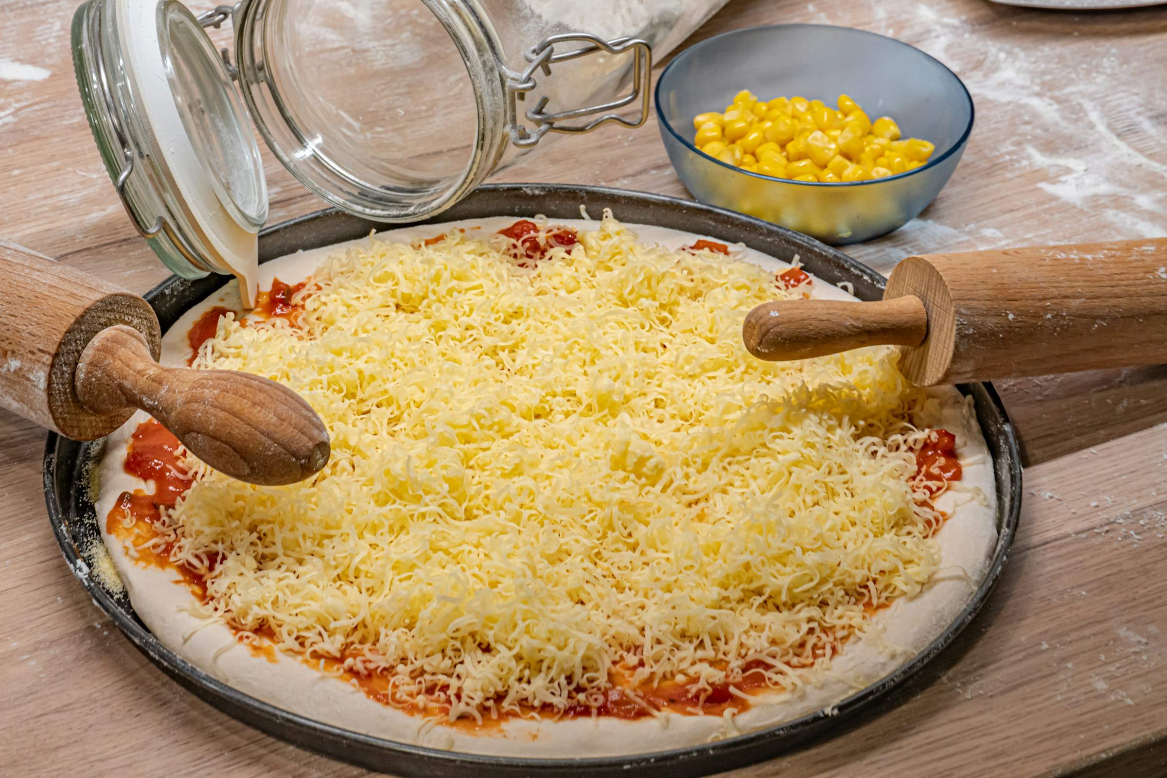 Menjar pizza de manera saludable és possible amb la recepta de 100 grams de proteïnes a base de pollastre