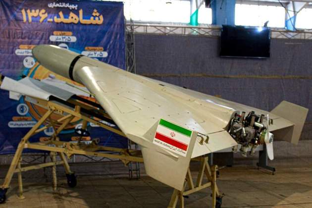 Ejemplar iraní del dron Shahed 136 / Behrouz Ahmadi