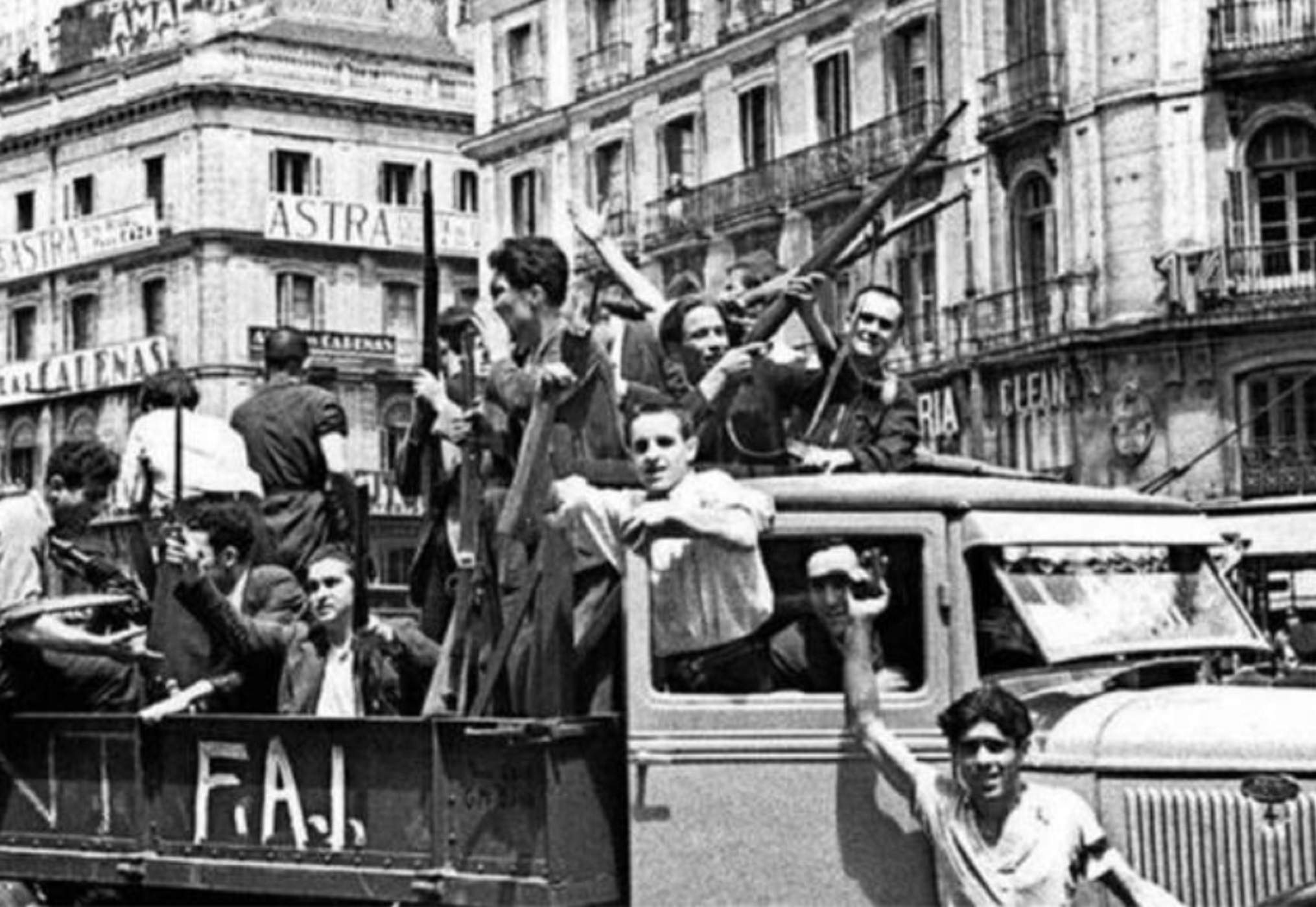 Las siniestras Patrullas de Control de la FAI (1936). Fuente Wikimedia Commons