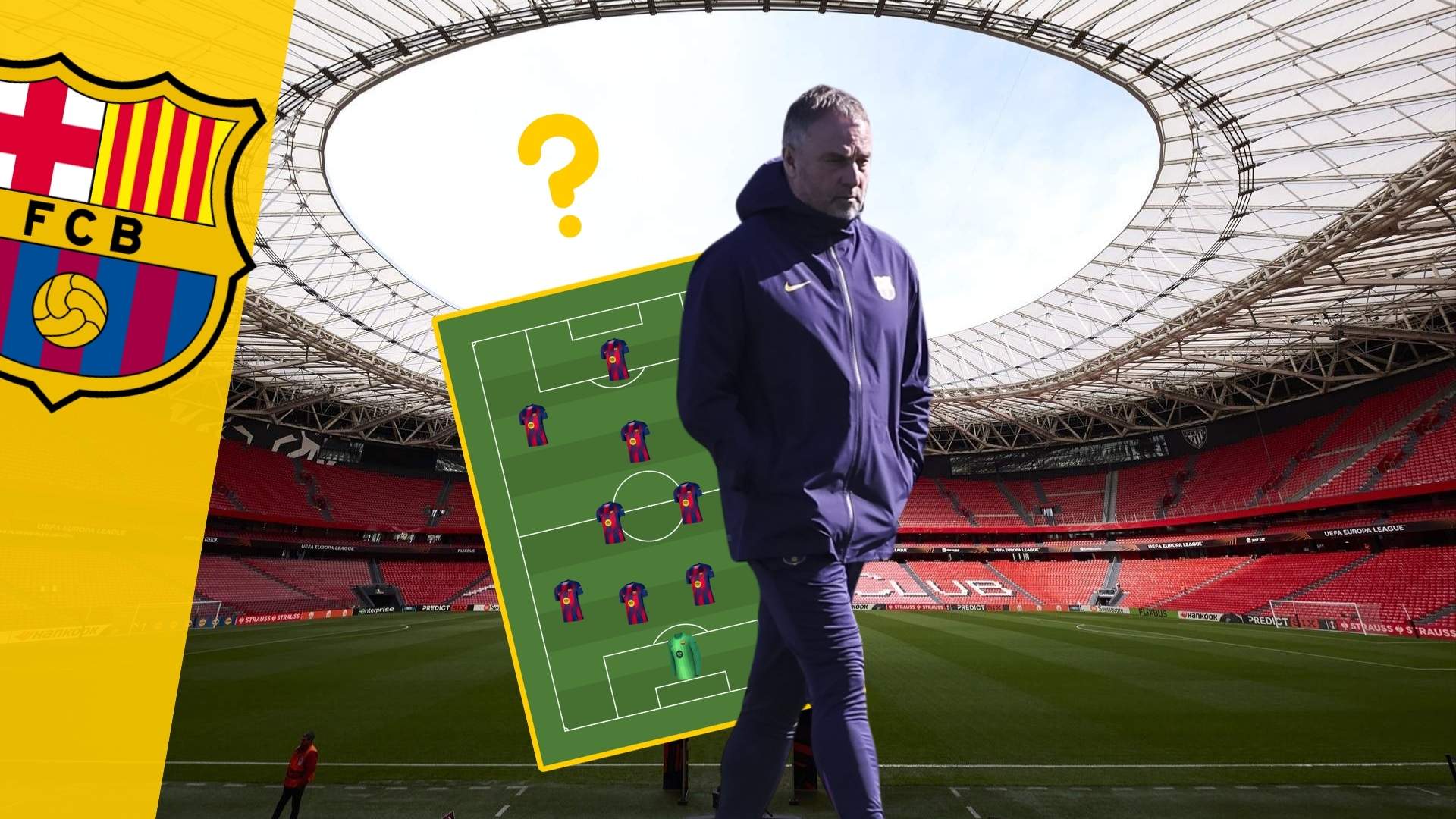 La posible alineación del Barça contra el Athletic Club: rotaciones, bajas y un ojo puesto en la Champions