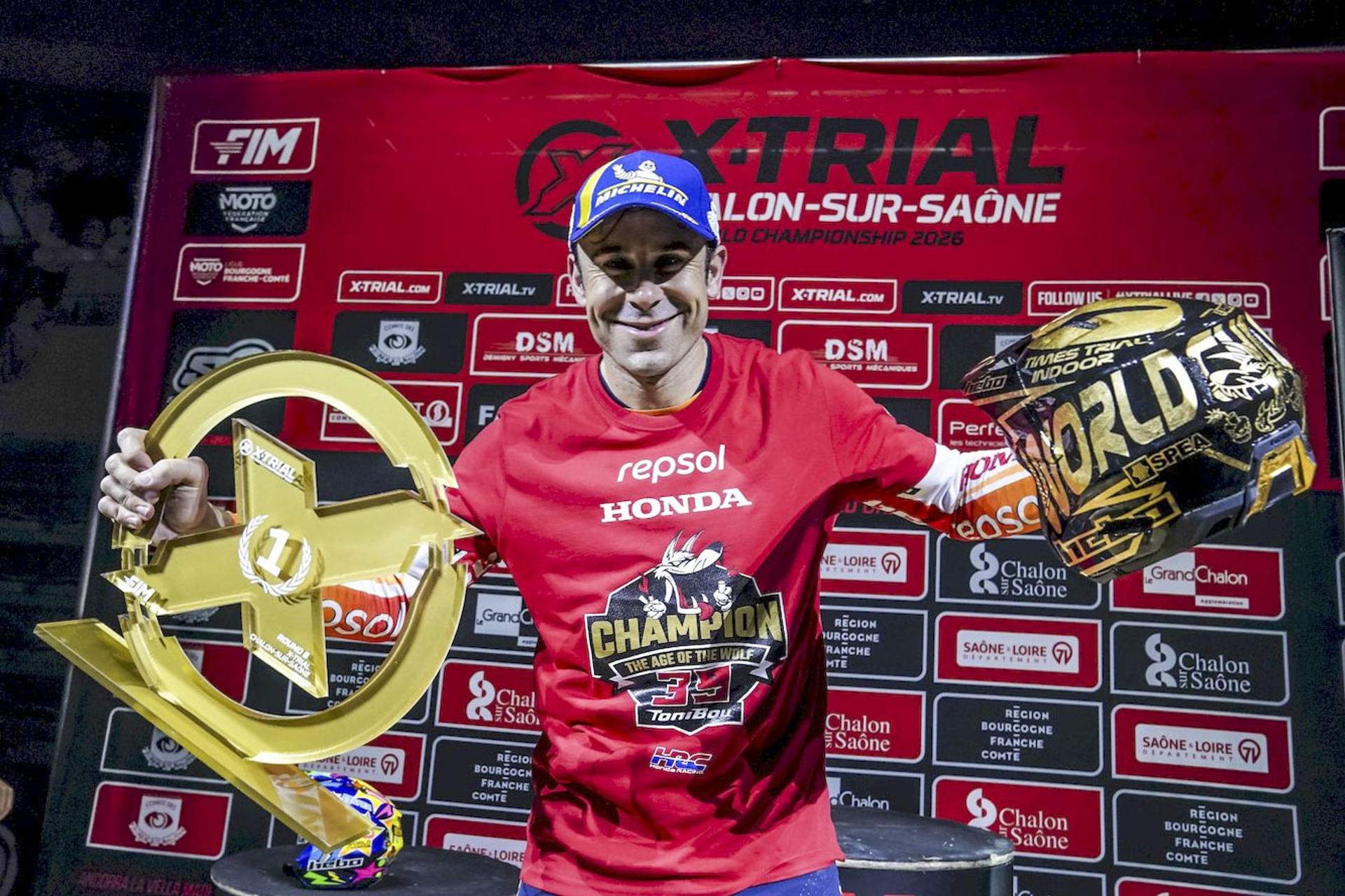 El catalán Toni Bou engrandece la leyenda y conquista su 39.º título mundial
