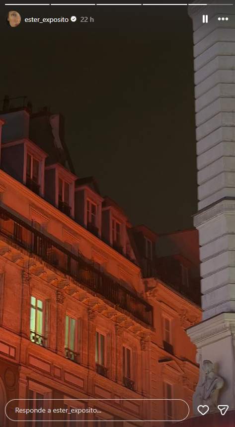 Ester Expósito, cena en París... bien acompañada IG