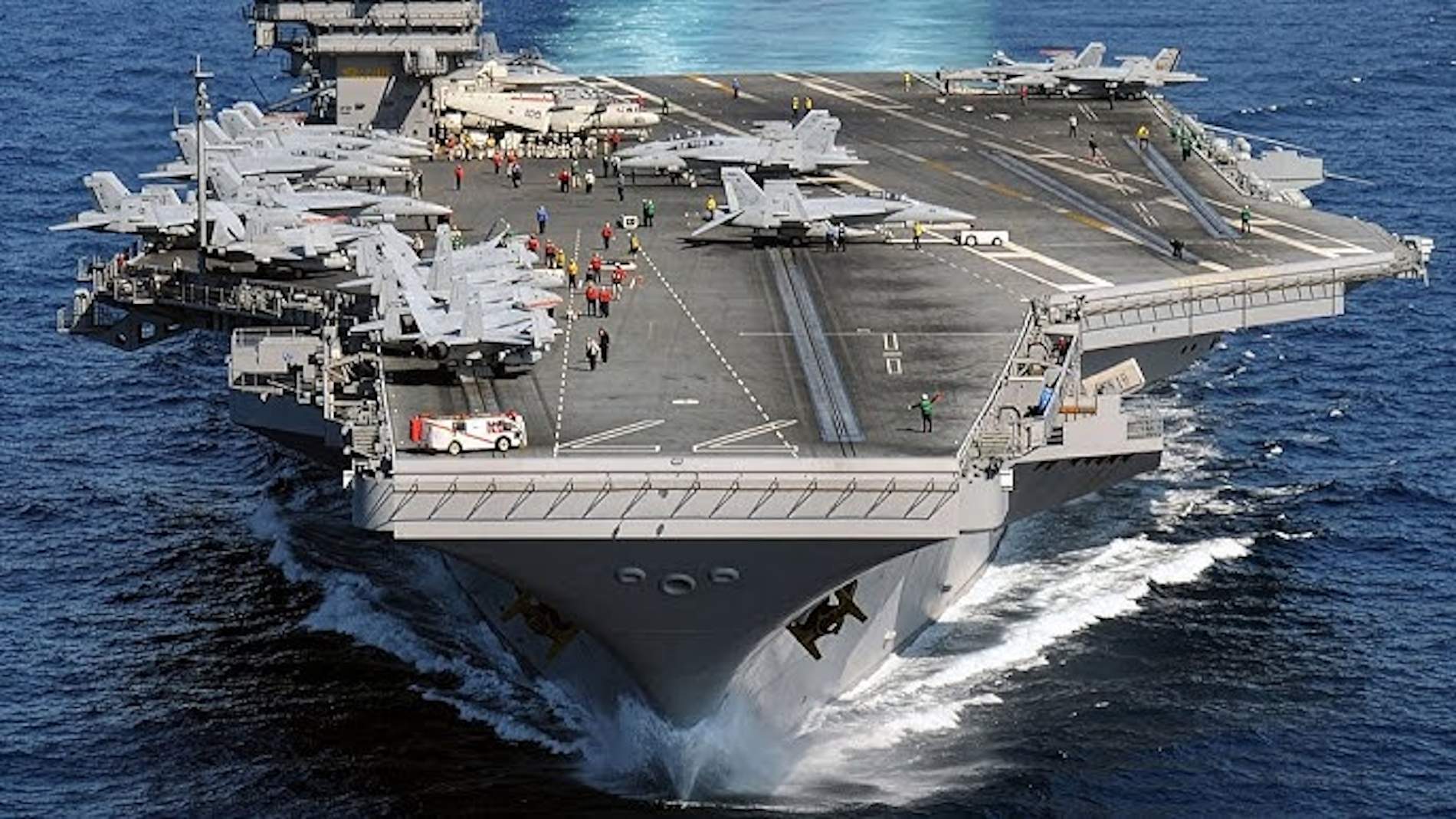 EE. UU. envía el USS George H.W. Bush a la zona de guerra para rodear Irán con tres superportaaviones