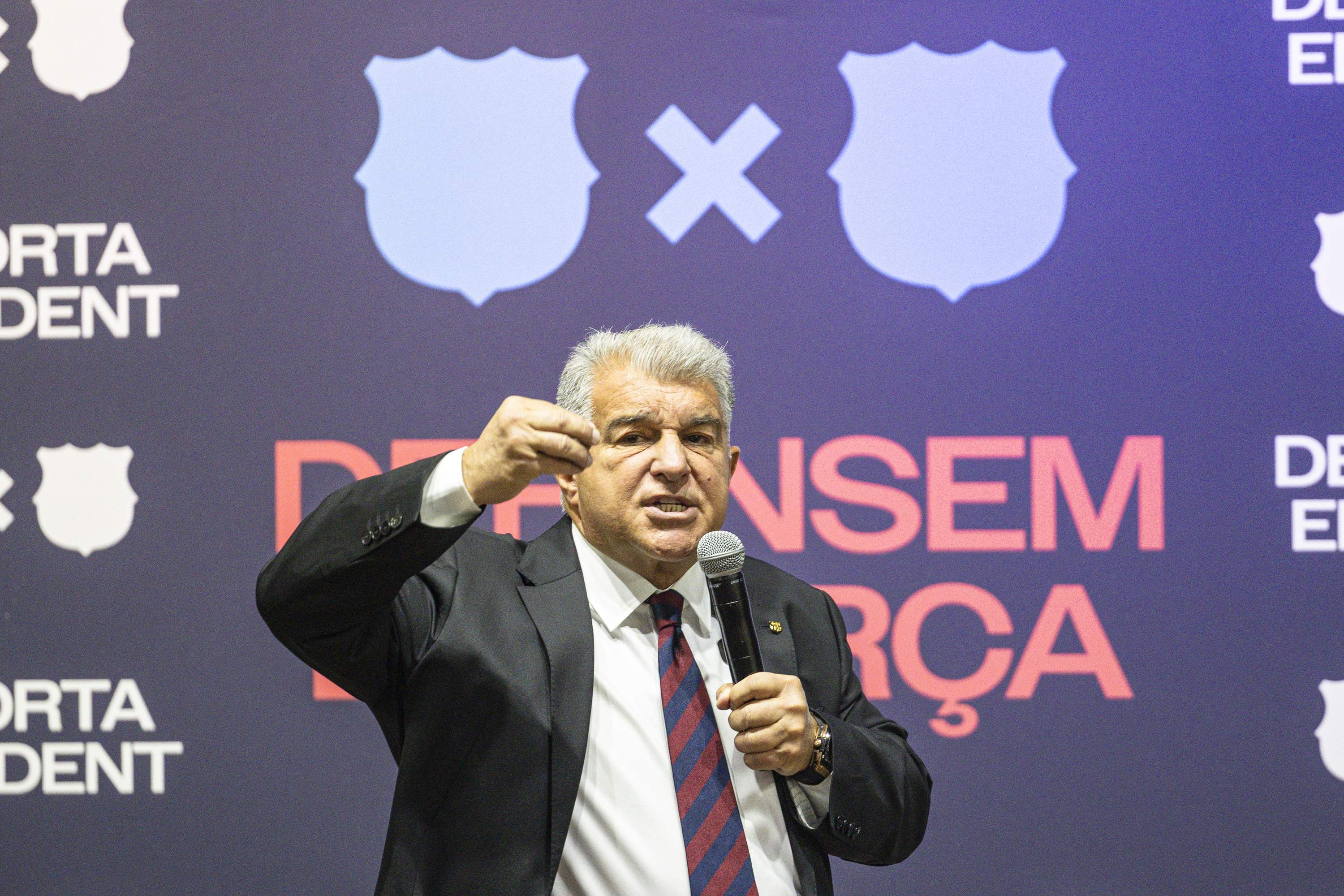 Laporta carga contra el Real Madrid, los árbitros y reivindica su decisión sobre el adiós de Messi