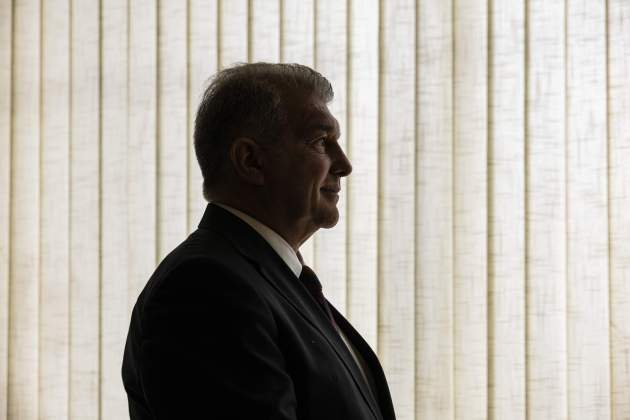 Entrevista Joan Laporta, casino Hospitalet de Llobregat / Foto: Carlos Baglietto