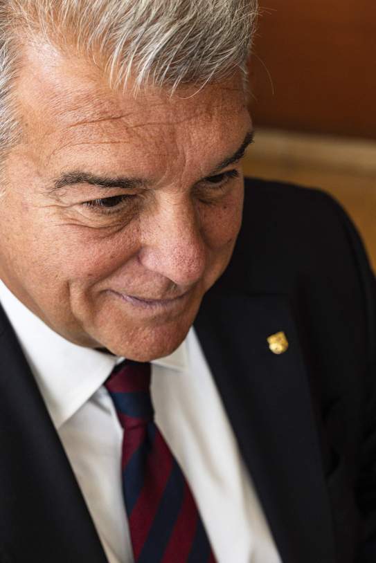 vertical Entrevista Joan Laporta, casino hospitalet llobregat / Foto: Carlos Baglietto