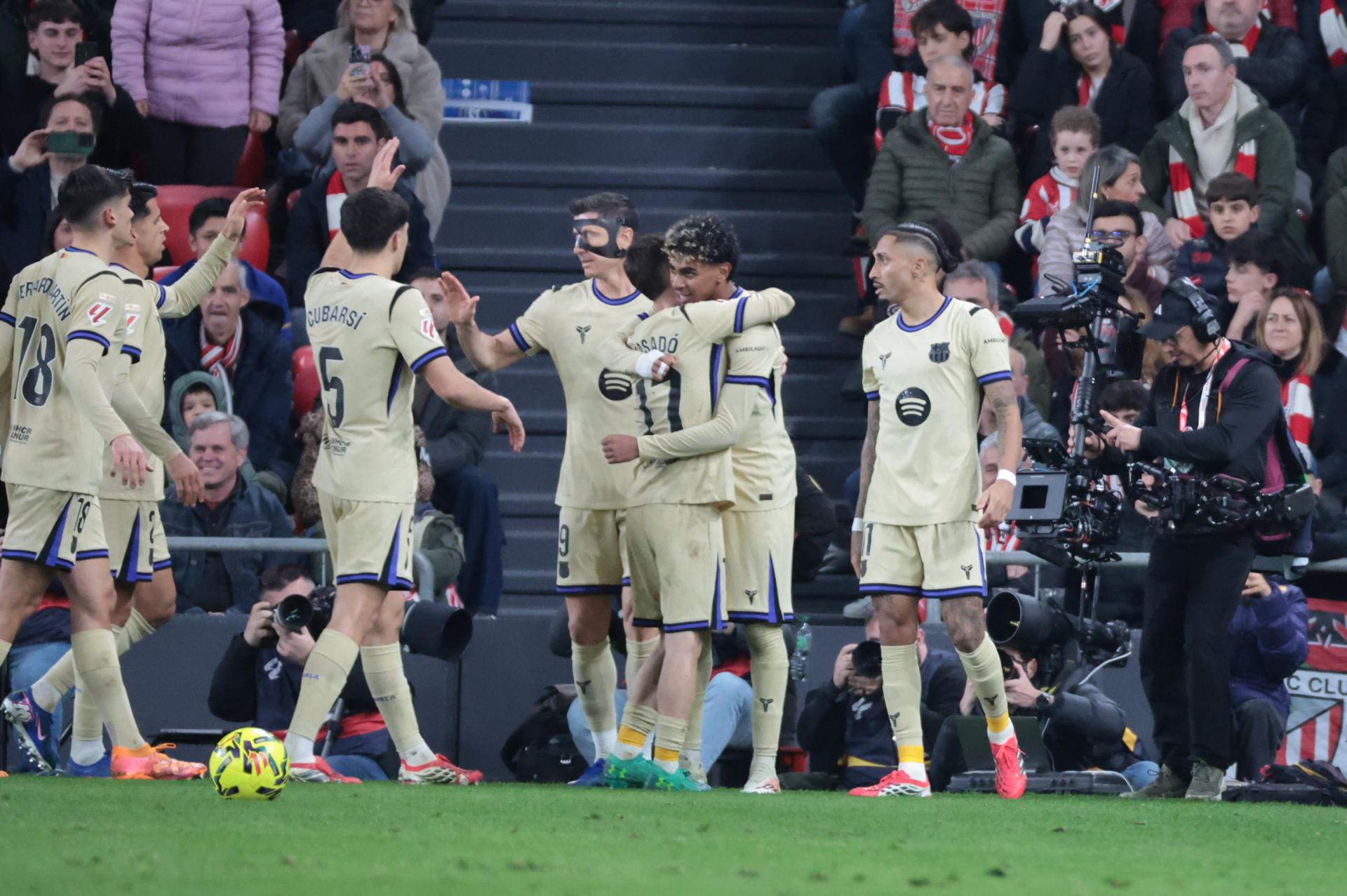 Athletic - Barça gol / Foto: EFE